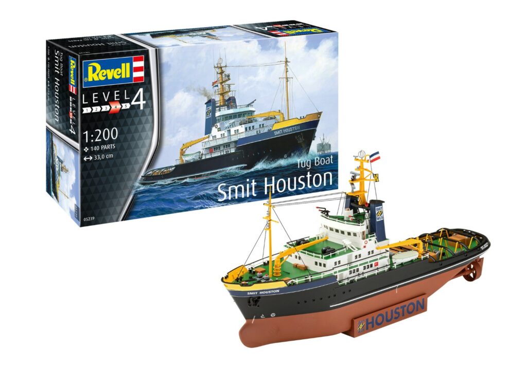 revell smit houston tug boat 1:1200 bouwpakket