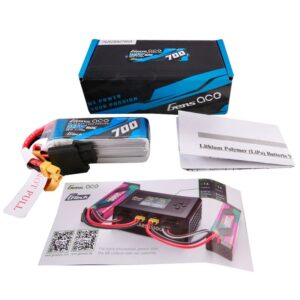 gens ace g tech 700mah 11.1v 60c 3s1p lipo batterij met xt30 stekker