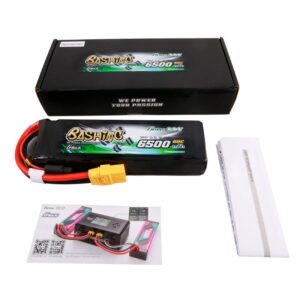 gens ace g tech bashing series 6500mah 11.1v 3s1p 60c 120c lipo batterij – xt90 stekker