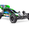 traxxas bandit 1/10 2wd electro brushed buggy hd rtr groen inclusief traxxas power pack en usb c lader (versie 2024)