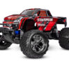 traxxas stampede 1/10 2wd electro brushed monster truck hd rtr rood inclusief traxxas power pack en usb c lader (versie 2024)