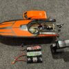 proboat shockwave electro rc boot compleet met 3x accu!