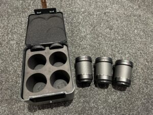 dji zenmuse x7 dl/dl s lenzen set bestaande uit de 16 lens / 35 lens / 50 lens in een nieuwstaat!