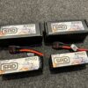 2x smc srd 14.8v 6500mah 150c softcase speed run pack (nieuw)!