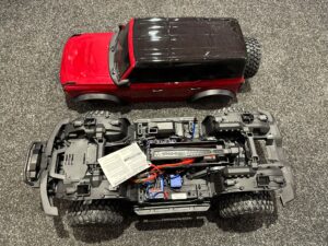 traxxas trx 4 bronco compleet met body (zonder zender) showroom model / helemaal nieuw / zonder doos!