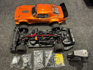 arrma felony 6s blx 1/7 brushless street basher muscle car 4wd rtr echt als nieuw met 2 jaar garantie!