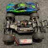 traxxas rustler 4x4 hobbywing brushless stadium truck rtr + team corally 3s 5400mah lipo accu (gebruikt / geen garantie / geen zender)!