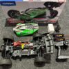 arrma typhon 4×4 1/8 mega 550 brushed speed buggy 4wd rtr (gebruikt maar in orde)!