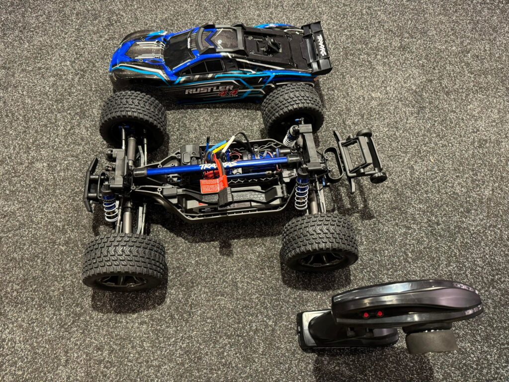 showroom opruiming (helemaal nieuw) – traxxas rustler 4x4 vxl ultimate compleet met zender!