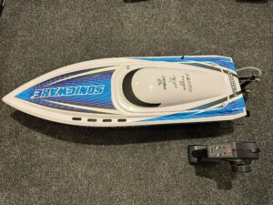 pro boat sonicwake v1 36 self righting brushless deep v rtr wit echt in een top staat (als nieuw)!