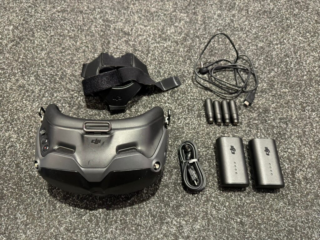 dji fpv goggles v2 in een goede staat met 2e dji batterij!