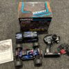 latrax teton 1/18 4wd monster truck brushed rtr 2.4ghz compleet geleverd in het blauw!