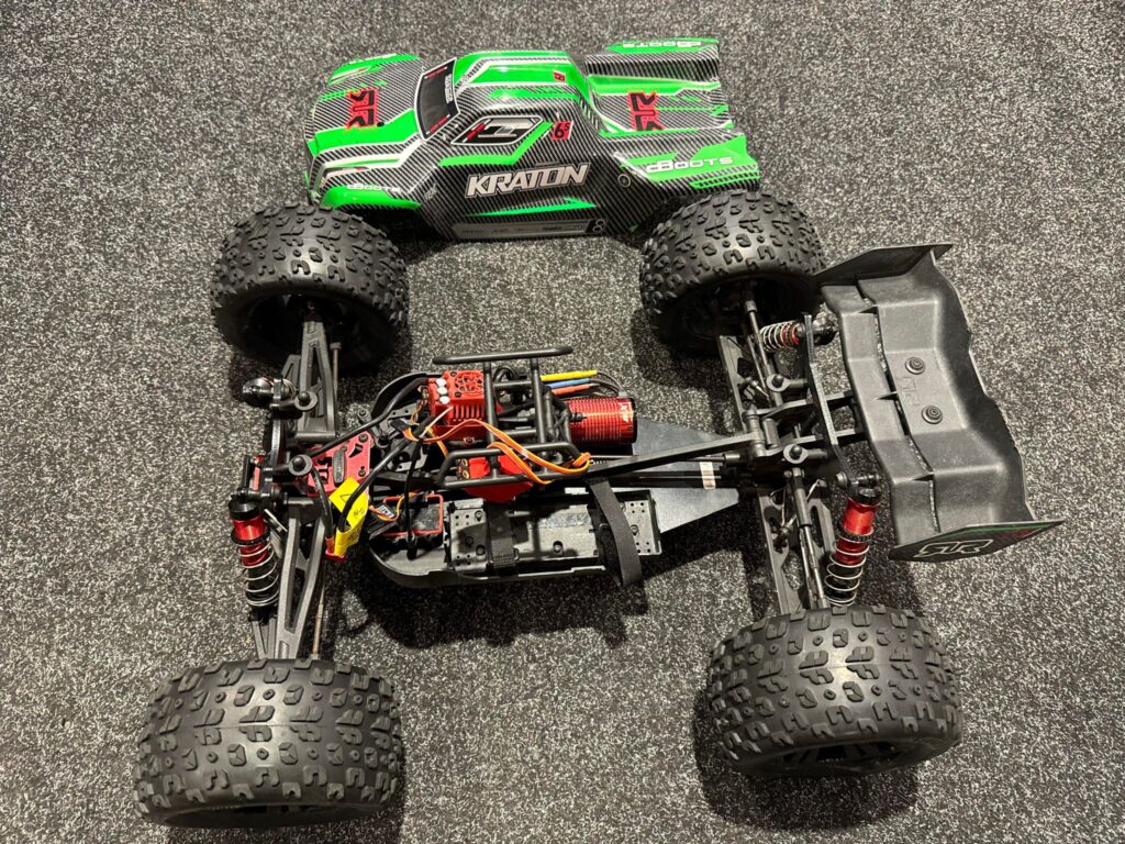 arrma kraton 6s brushless electro truck (opknapper / geen garantie)!