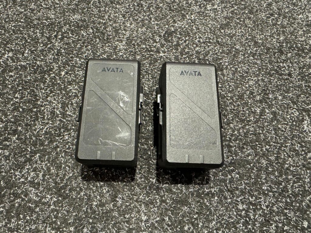 2x dji avata intelligent flight battery in een prima staat!