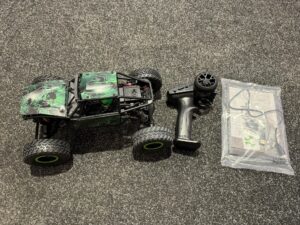 axial 1/18 utb18 capra 4wd unlimited trail buggy rtr compleet geleverd in een zeer nette staat!