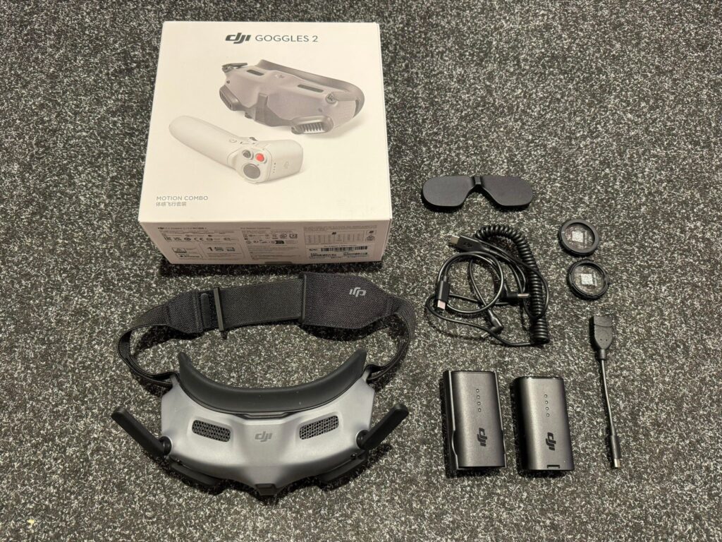 dji goggles 2 in een top staat met 2e accu en 1 jaar garantie!