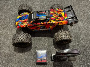 traxxas e revo 1/8 brushless monster truck rtr compleet met traxxas bluetooth module!