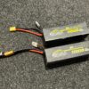 2x gens ace bashing series 11000mah 14.8v 100c 4s2p lipo batterij (gebruikt maar in orde)!