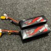 2x gens ace g tech 8500mah 14.8v 60c 120c 4s1p pvc hardcase lipo met xt90 stekker in een nieuwstaat!