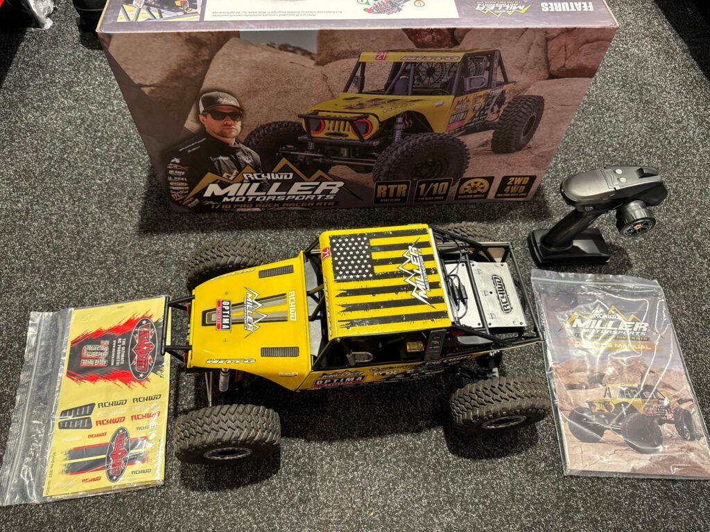 rc4wd miller motorsports 1/10 pro rock racer rtr met upgrade tuning dempers echt in een top staat!