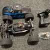 blackzon smyter mt 1/12 4wd monster truck (opknapper / geen garantie)!