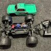 traxxas stampede 4x4 xl5 brushed monster truck rtr met groene body (gebruikt)!