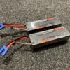 2x cnhl 8000mah 3s 120c lipo batterijen met ec 5 stekker!