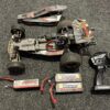 traxxas bandit 2wd vxl brushless en 3x 5000mah 2s/3s lipo batterijen (gebruikt heeft wat liefde nodig)!