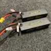 2x gens ace bashing series 8000mah 11.1v 100c 3s1p lipo batterij ec5 stekker als nieuw!