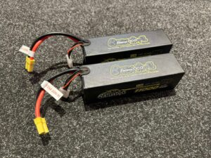 2x gens ace bashing series 11000mah 14.8v 100c 4s2p lipo batterij – ec5 stekker