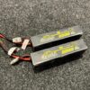 2x gens ace bashing series 8000mah 11.1v 100c 3s1p lipo batterij ec5 stekker (gebruikt maar wel in orde)!