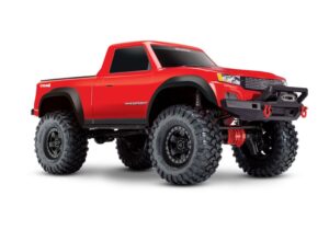 traxxas trx 4 sport “clipless body” crawler rood rtr 2.4ghz – zonder batterij en lader (versie 2024/2025)