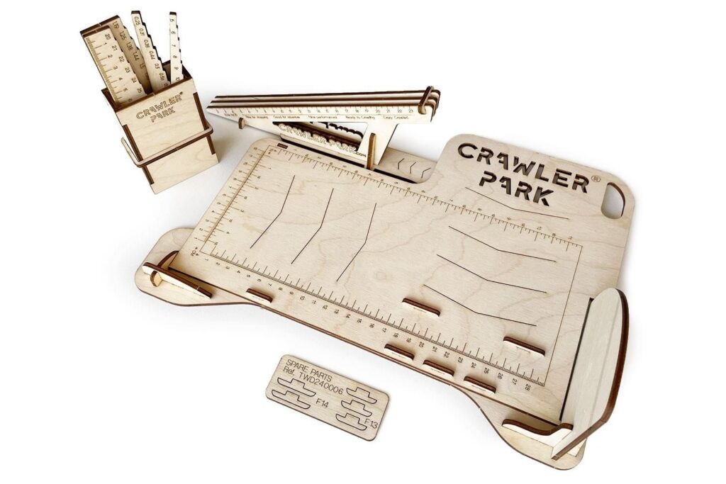 toyswd crawler park set up system table 1/24 & 1/18 rc crawler park