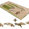 toyswd crawler park starter kit carpet circuit rc crawler park 1/18 & 1/24