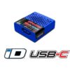 traxxas charger ez peak, usb c 40w, nimh/lipo id auto battery identification trx2985