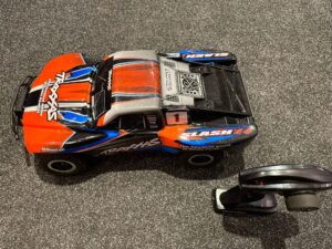 traxxas slash 4x4 vxl 3s brushless short course truck rtr in een nette staat met 1 jaar garantie!