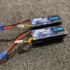 2x zeee 4s lipo batterij 14.8v 80c 7200 mah in een nette staat!