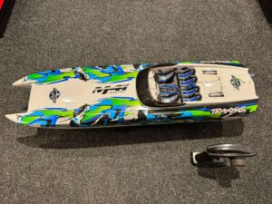 traxxas dcb m41 widebody brusless boat rtr tsm 2.4ghz compleet met rc boat bitz tuning onderdelen !