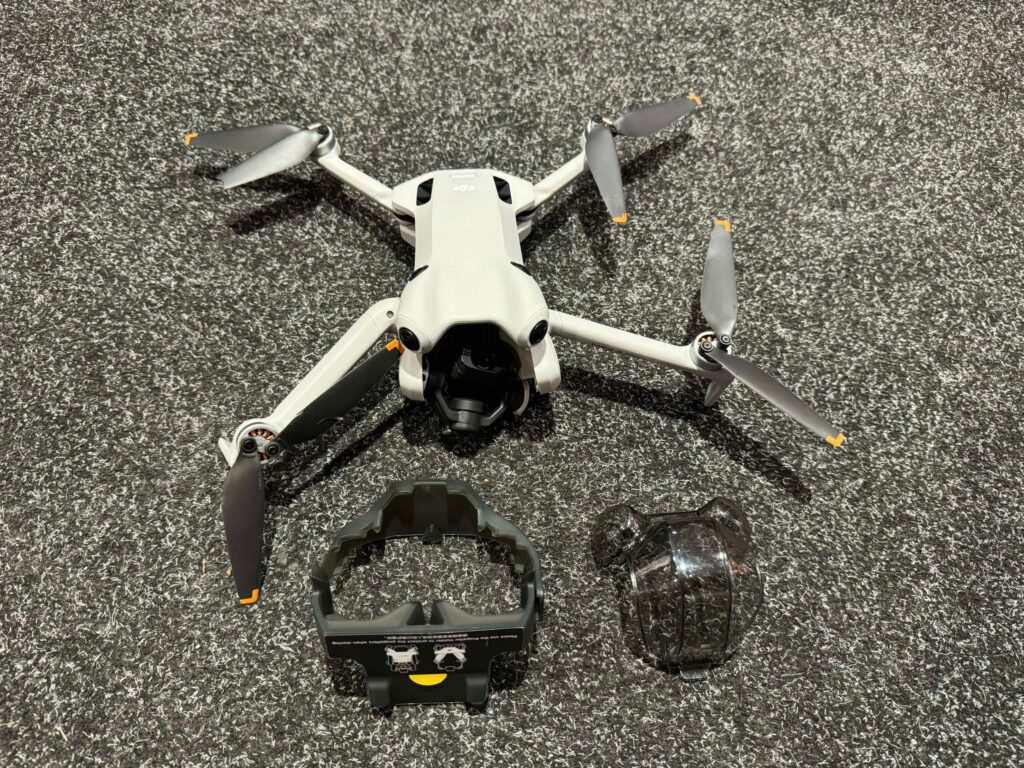 dji mini 4 pro (crash schade / gimbal / geen garantie)!