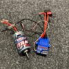 traxxas titan 12t brushed motor + traxxas xl5 esc regelaar (gebruikt maar als nieuw)!