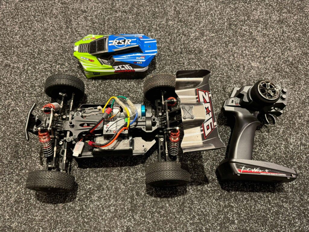 wltoys 1/14 2.4g 4wd buggy rtr compleet met accu en zender!