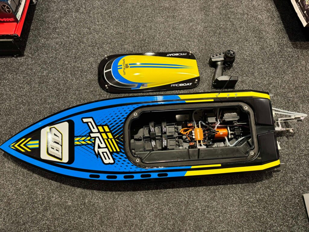 proboat super sonicwake 48″ 8s self righting brushless deep v rtr (1 uur jong)!