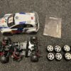 tamiya m210 fwd carten rc auto met brushless motor en regelaar in een nette staat!