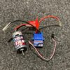 traxxas xl5 brushed regelaar (zonder stekker) + traxxas titan 12t 550 brushed motor (gebruikt)!