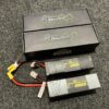 2x gens ace bashing series 8000mah 14.8v 100c 4s2p lipo batterij ec5 stekker (gebruikt) maar in orde!