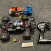 traxxas e revo 1/16 brushed monster truck rtr met lipo batterij in een nette staat!