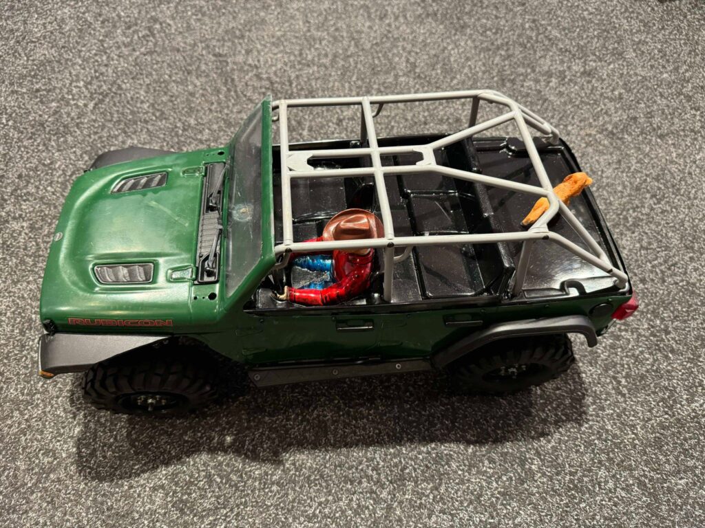 axial scx10.iii 1/10 rubicon crawler (zonder zender en ontvanger)!