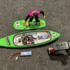 kyosho rc surfer 4 electric readyset catch surf in een nette staat met 2x lipo batterij!