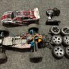 traxxas rustler 2wd brushless electro truggy met aluminium dempers rtr met extra banden set!