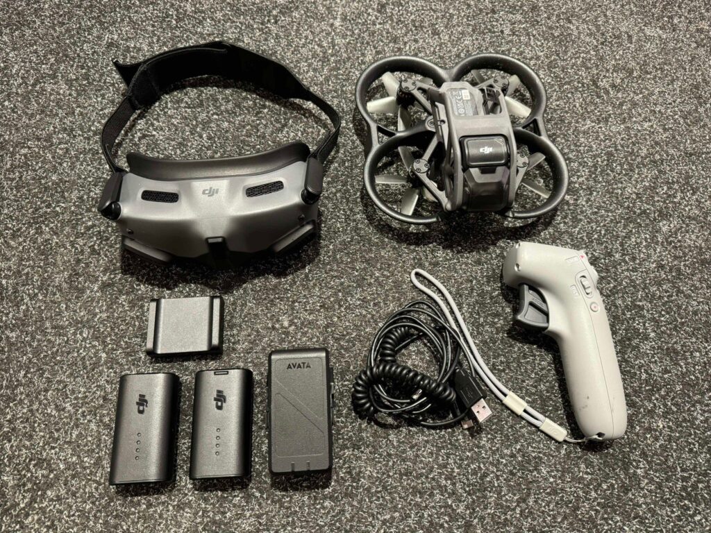 dji avata pro view combo met 2e dji goggle batterij in een zeer nette staat met 1 jaar garantie!